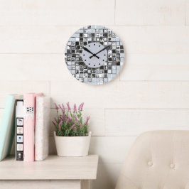 Moderne Kunstmauer Große Wanduhr
