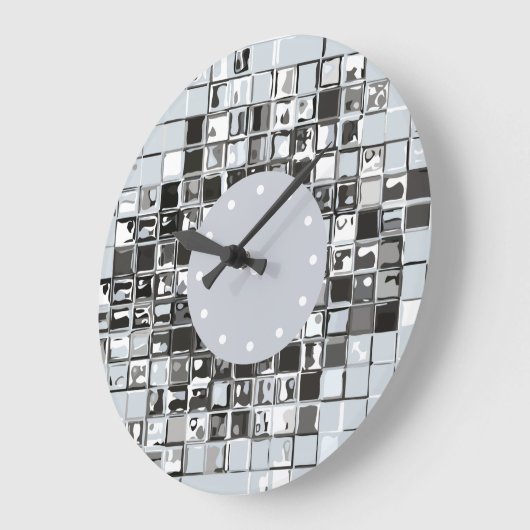 Moderne Kunstmauer Große Wanduhr (Winkel)