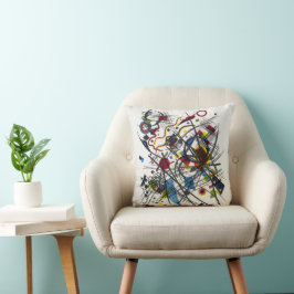 Moderne Kunstoase: Kandinsky Bauhaus Pillow Kissen