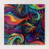 Moderne Kunstpuzzle Puzzle (Horizontal)