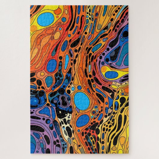 Moderne Kunstpuzzle Puzzle (Vertikal)