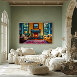 Moderne Kunstsammlung Fauvismus - Lebhafte Farben Poster