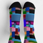 Moderne Kunstsocken Socken (Oben)