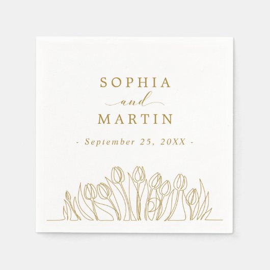 Moderne Kunstzeitschrift Serviette (Vorderseite)