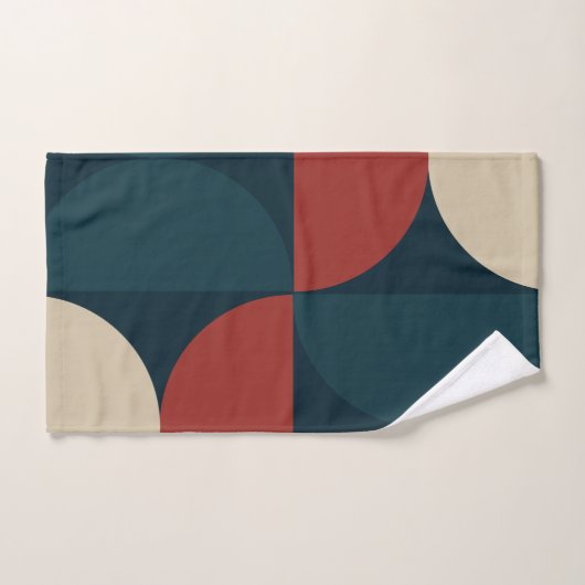 Moderne Kupferglüherei aus dem Mittelalter Badhandtuch Set (Handtuch)