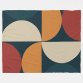 Moderne Kupferglüherei aus dem Mittelalter Fleecedecke (Vorderseite (Horizontal))