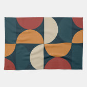 Moderne Kupferglüherei aus dem Mittelalter Geschirrtuch (Horizontal)