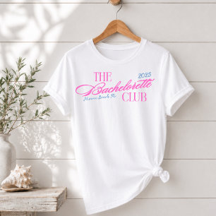 Moderne Küsten-Junggesellinnenparty T-Shirt