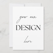 Moderne Laden Sie Ihr Benutzerdefiniertes Design F (Vorderseite)