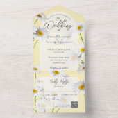 Moderne Ländernachrichten mit dem QR-Kodex für hel All In One Einladung (Innen Boden)