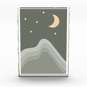 Moderne Landschaft Fotoblock
