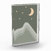Moderne Landschaft Fotoblock (Links)