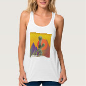 Moderne Landschaft Tank Top (Vorderseite)