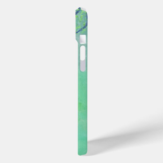 Moderne Landschaftsvögel und Bäume Case-Mate iPhone Hülle (Rückseite / Links)