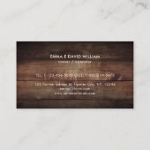 Moderne Landwirtschaft Frischeier Hühnereier Visitenkarte (Rückseite)