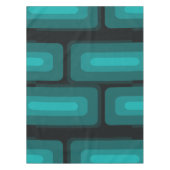 Moderne, lange Rechtecke aus dem Mittelalter Aquam Tischdecke (Vorderseite)