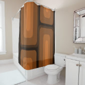 Moderne, lange Rechtecke aus dem Mittelalter verbl Duschvorhang (Beispiel)