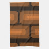 Moderne, lange Rechtecke aus dem Mittelalter verbl Geschirrtuch (Vertikal)