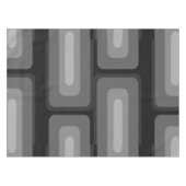 Moderne, lange Rechtecke, dunkelgrau Tischdecke (Vorderseite (Horizontal))