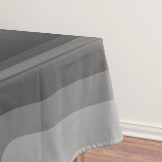 Moderne, lange Rechtecke, dunkelgrau Tischdecke (Beispiel)