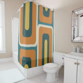 Moderne, lange Rechtecke, farbig 1. Jahrhundert Duschvorhang (Beispiel)