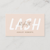 Moderne Laserrötung des Stylisten Visitenkarte (Vorderseite)