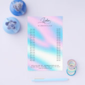 Moderne Lashes Flyer (Einzeln)