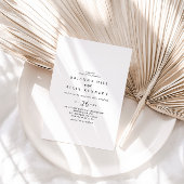 Moderne Lässige Hochzeit Einladung