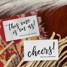 Moderne Lässige Script Typografy Drinckets