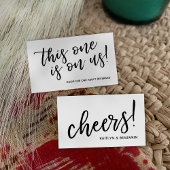 Moderne Lässige Script Typografy Drinckets