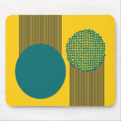 Moderne Laufbahnen und Linien des mittleren Jahrhu Mousepad (Vorne)