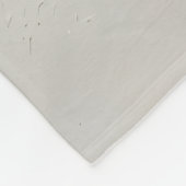 Moderne Lavendel-3D-Impasto-Feder-Ölgemälde Fleecedecke (Ecke)