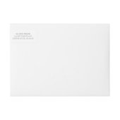 Moderne Lavendel Blume BABY Duschlabel (Vorderseite)