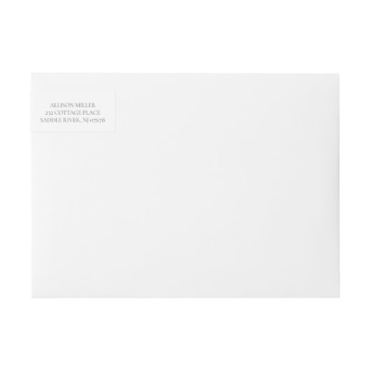 Moderne Lavendel Blume BABY Duschlabel (Vorderseite)