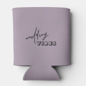 Moderne Lavender Wedding Vibes kann kühlen Dosenkühler (Rückseite)