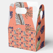 Moderne Leaf-Muster-Party-Lieferungen Geschenkschachtel (Geöffnet)