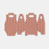 Moderne Leaf-Musterverpackung Geschenkschachtel (Ungefaltet)