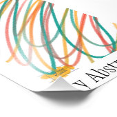 Moderne, lebendige Bibelkunst Fotodruck (Ecke)