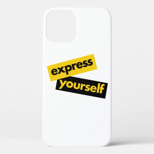 Moderne, lebendige, kühne Grafik von Express-Sie s Case-Mate iPhone Hülle (Rückseite)