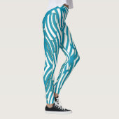Moderne, lebendige Leggings "Ratti_Creative_Arts" (Rechts)