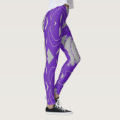Moderne, lebendige Leggings "Ratti_Creative_Arts" (Rechts)