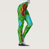 Moderne, lebendige Leggings "Ratti_Creative_Arts" (Rechts)