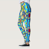 Moderne, lebendige Leggings "Ratti_Creative_Arts" (Links)