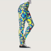 Moderne, lebendige Leggings "Ratti_Creative_Arts" (Rechts)