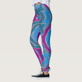 Moderne, lebendige Leggings "Ratti_Creative_Arts" (Links)