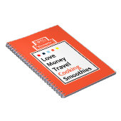 Moderne Lebenshilfe LMTCs: Koch Edition Journal Notizblock (Rechte Seite)