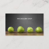 Moderne Lebensmittelernährung Brüssel Sprouts Visitenkarte (Vorderseite)