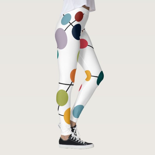 Moderne Lebensräume des Mittelalters Leggings (Rechts)