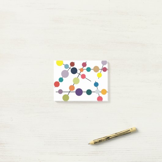 Moderne Lebensräume des Mittelalters  Post-it Klebezettel (Auf Schreibtisch)