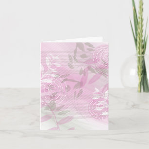 Moderne leere Blumen-Notizkarten Korrespondenzpapi Karte